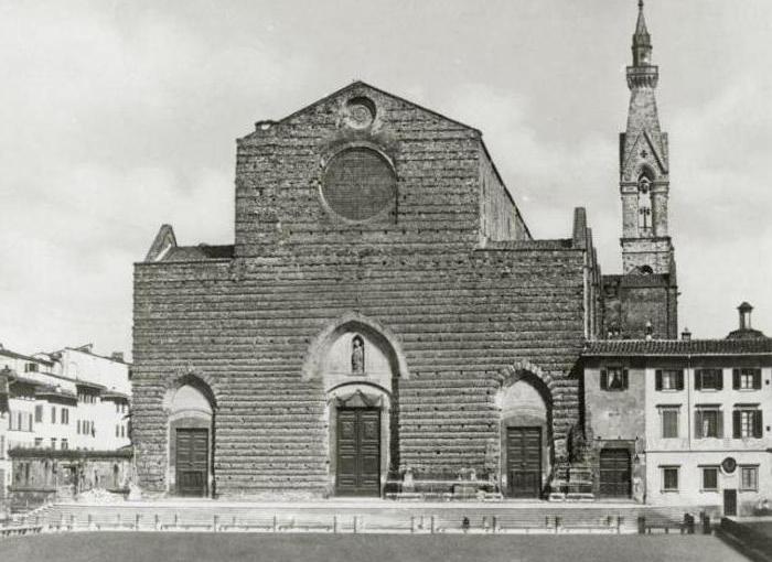 サンタクローチェ聖堂はフィレンツェ