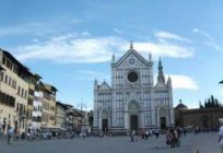 A basílica de Santa Croce, Florença: fotos e opiniões de turistas