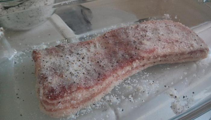 bacon salt dry method
