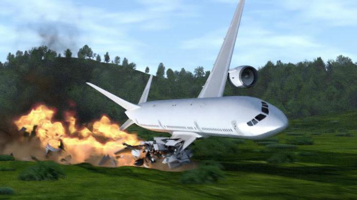 sennik samolot spada, ale nierozbija się