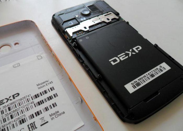 dexp ixion e145電池