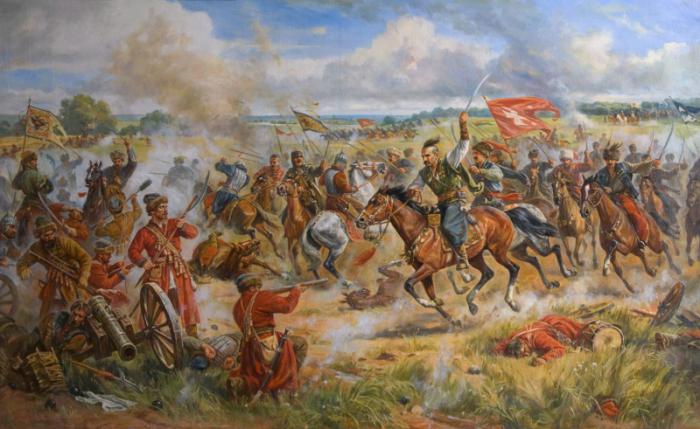 конотопская batalla de la historia de los cosacos