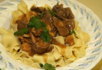 Beef Stroganoff in the slow cooker - the old dish in a new way