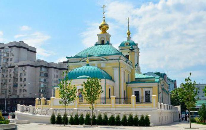 el templo de la transfiguración del señor en el преобоаженской la plaza de la programación de