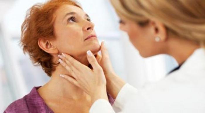 el volumen de la tiroides en la mujer