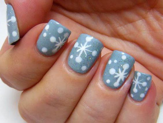 design with snowflakes