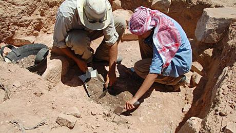 la gente de los arqueólogos