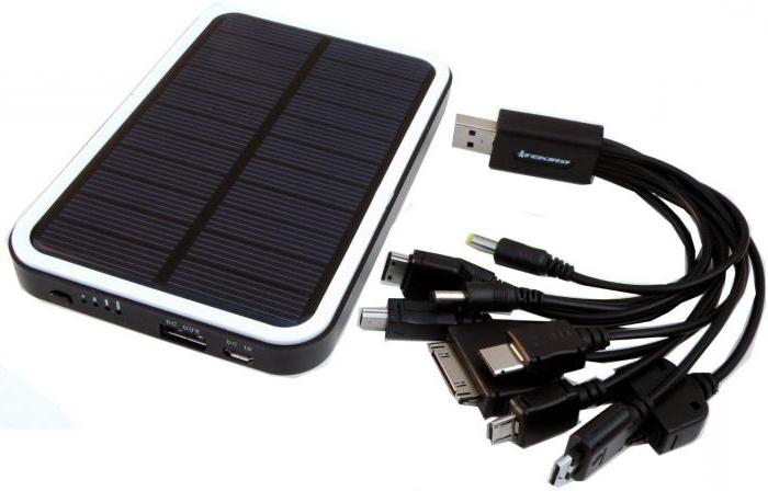 Solar-Batterie, um das Telefon aufladen