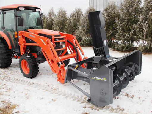 rotary snow plows for MTZ 82