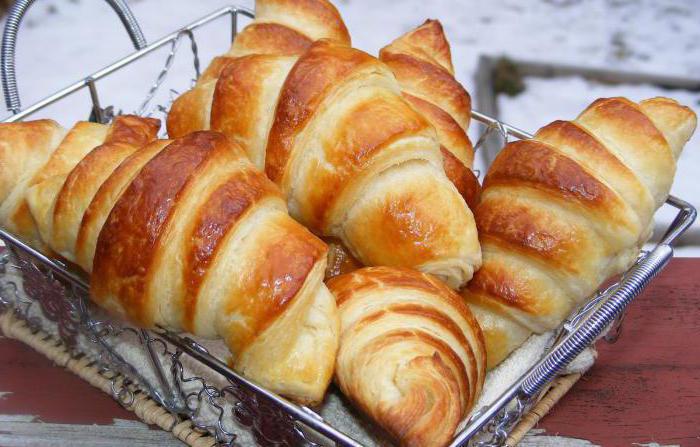 delicious pastries with cooked condensed milk