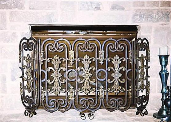 decorative grate for fireplace