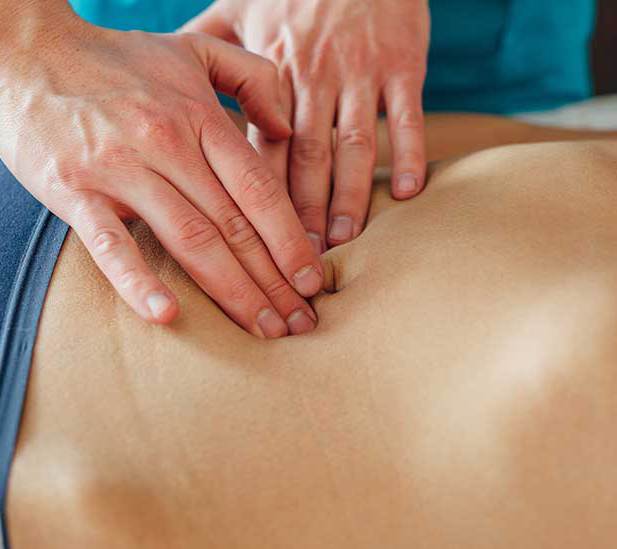 el masaje del abdomen para adelgazar