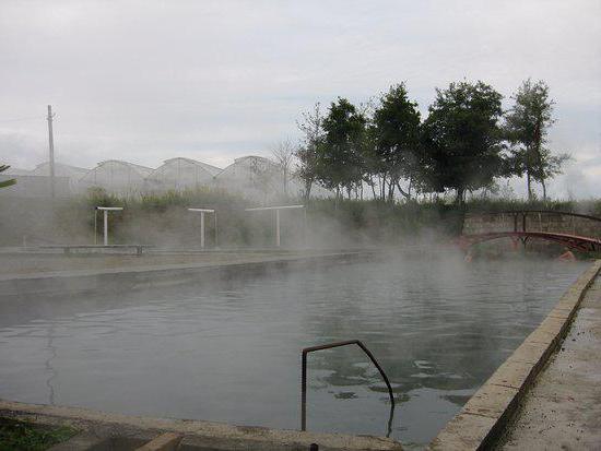 kandisky hot spring Abkhazia