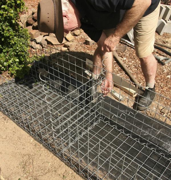 How to make a gabion with his own hands