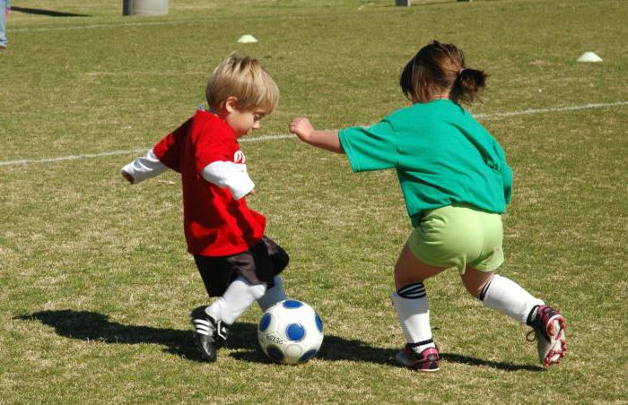 organize sports activities in preschool in the older group