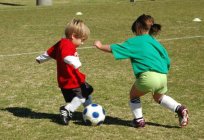 Sports leisure in the older group of kindergarten
