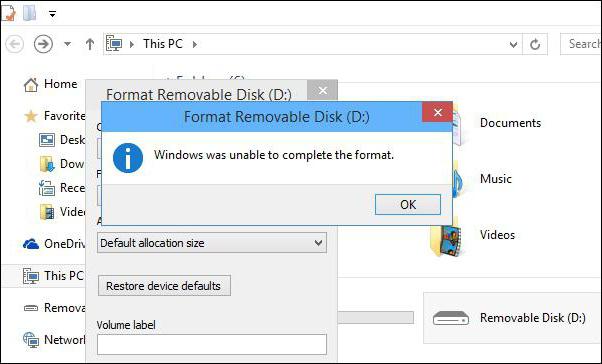 how to format USB flash drive using command prompt