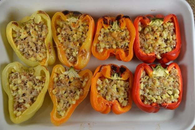 How to cook stuffed peppers