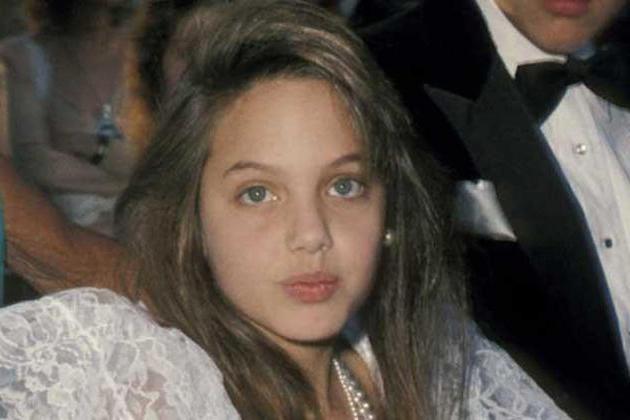 Angelina Jolie in der kindheit Foto