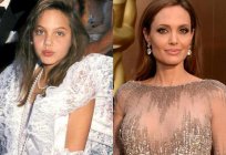 Angelina Jolie in childhood and adolescence