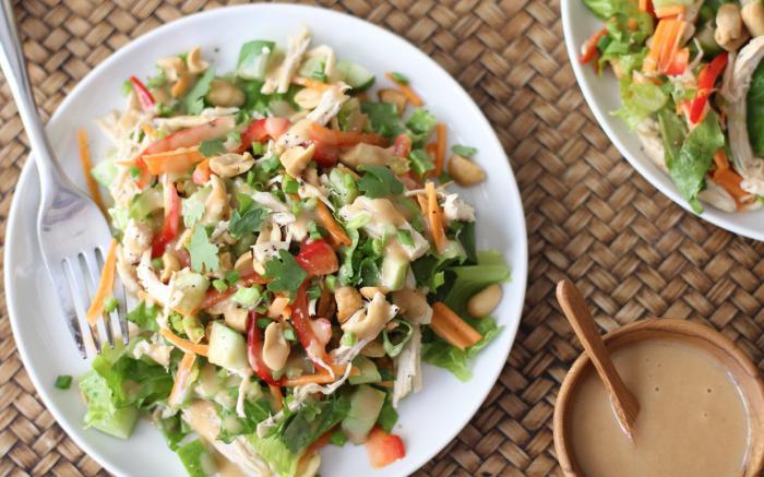 Delicious salads for birthday fast and simple