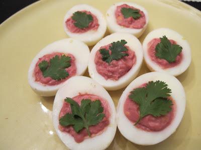 horseradish appetizer with tomatoes