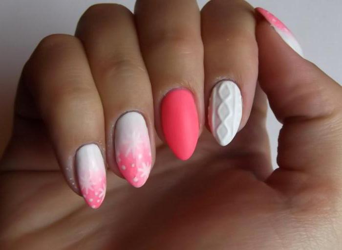 nail design with acrylic powder gel lacquer