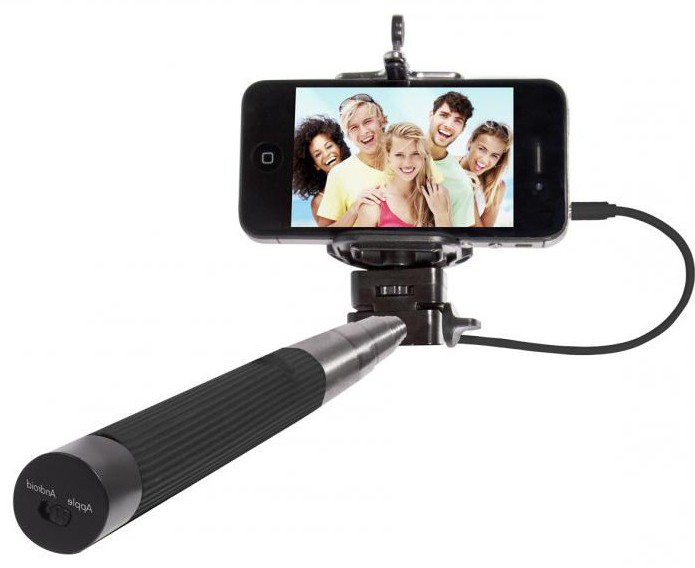 which phone is suitable selfie stick with wire