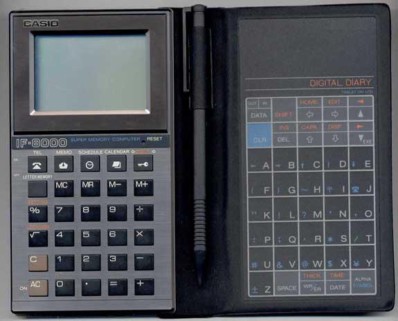 an Electronic notebook