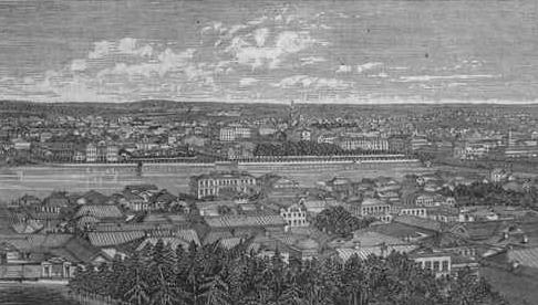 येकातेरिनबर्ग शहर के इतिहास