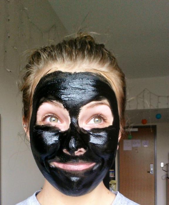a black mask in the home