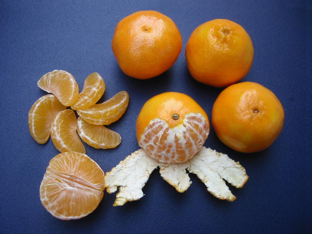 las Mandarinas beneficio y el daño para la salud