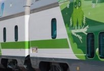 双层车从特维尔的运输工作计划使用上铁路的俄罗斯