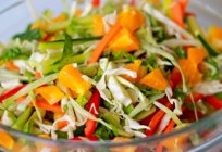Chinesische Salate: Beschreibung, Rezepte