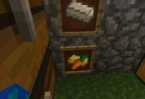 As crafted frame in Minecraft - step by step instructions