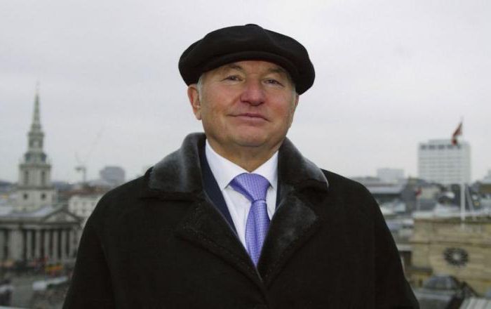 el Alcalde de moscú, yuri luzhkov