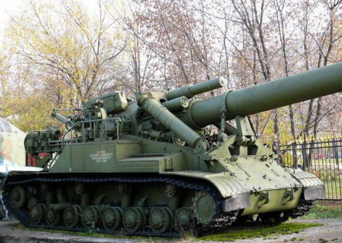  erfahrene sowjetische selbstfahrende Artillerie-Installation 
