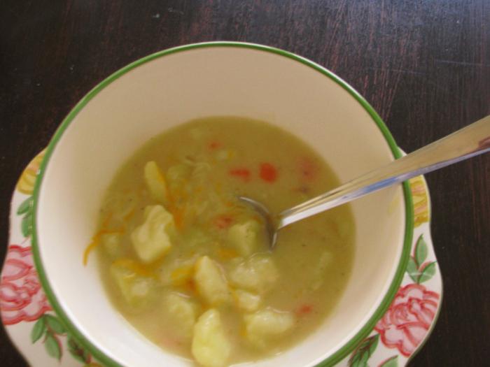 рецепт супу легкого овочевого