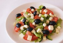 Salata yunanca: klasik tarifi