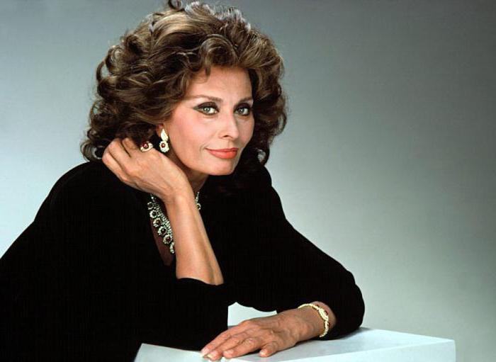 actress Sophia Loren