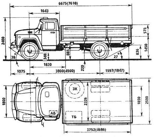 ZIL 431410 specifications