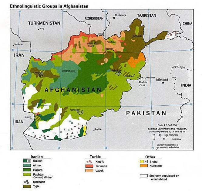 афганістан колькасць насельніцтва
