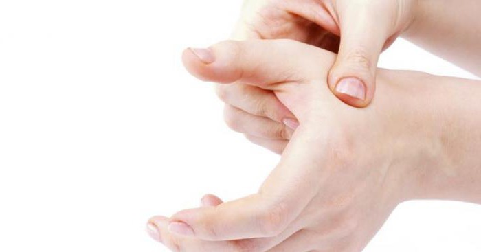 関節リウマチの指症状