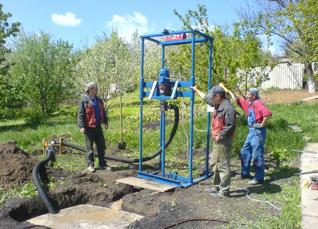 B/burway小型のリグのための掘削井戸