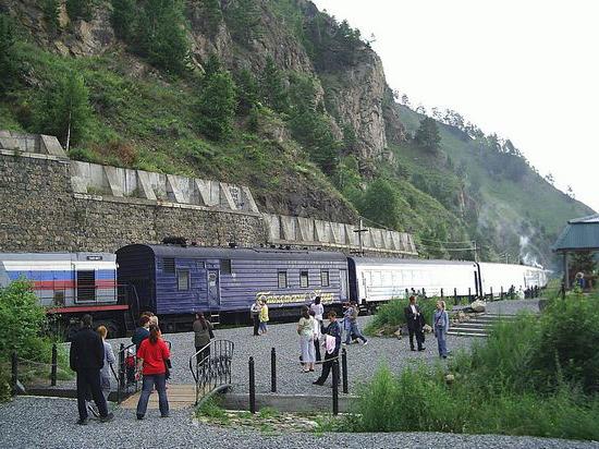 кругобайкальская el ferrocarril de la historia