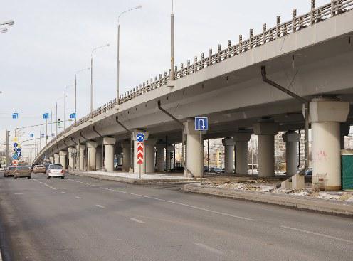 the reconstruction of the Kaluzhskoye motorway scheme