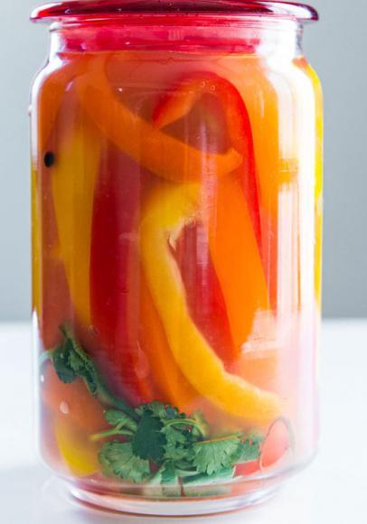 pickled pepper with honey