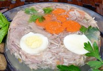 Jellied chicken: cooking ingredients, recipes