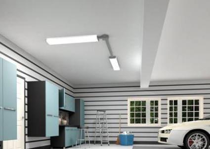 led fixtures for garage photo
