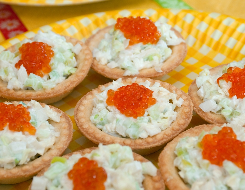 Tartaletki con caviar